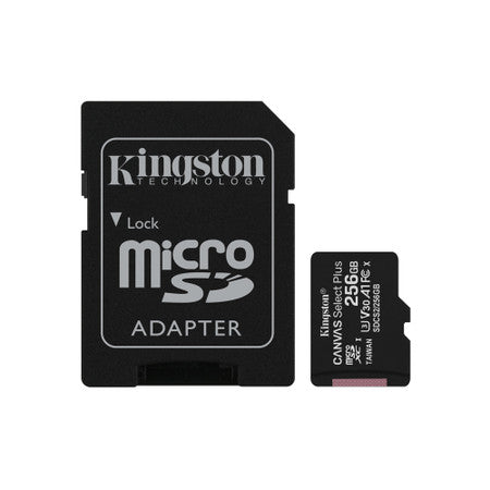 Carte mémoire flash microSDXC Canvas Select Plus Classe 10 256 Go SDCS2