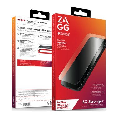 iPhone 15 Pro Max ZAGG InvisibleShield Glass Elite Screen Protector