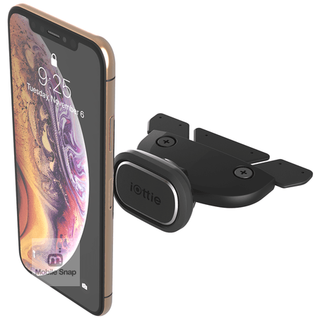 iTap Magnetic 2 CD Slot Mount Universal Black