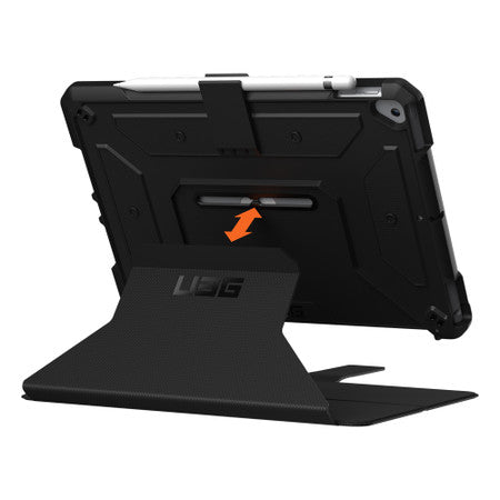 Étui folio robuste Metropolis noir pour iPad 10.2 9e génération (2021) / iPad 10.2 8e génération (2020) / iPad 10.2 2019
