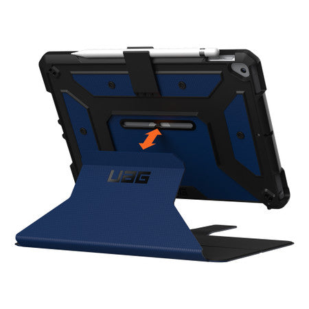 Étui folio robuste Metropolis Magma (rouge/bleu) pour iPad 10.2 9e génération (2021)/10.2 8e génération (2020)/iPad 10.2 2019