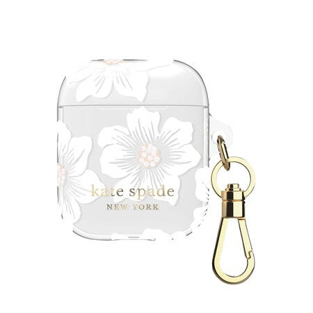 Étui de protection Hollyhock Floral pour AirPods 2/1 