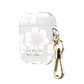 Étui de protection Hollyhock Floral pour AirPods 2/1 