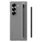 Slim S Pen Grip Case Gray for Samsung Galaxy Z Fold6