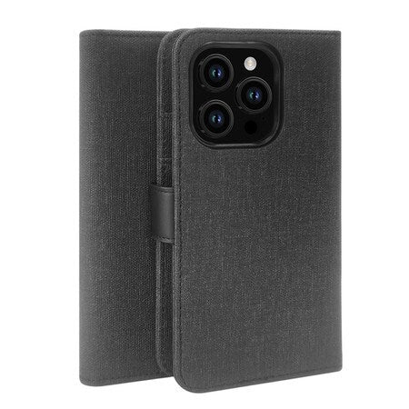 Étui Folio 2 en 1 avec MagSafe Noir pour iPhone 16 Pro Max