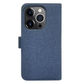 Étui Folio 2 en 1 avec MagSafe Bleu Lazuli pour iPhone 16 Pro Max