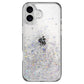 Coque transparente Starfield 3D Glitter pour iPhone 16 Plus