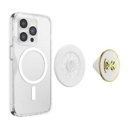 PopGrip pour MagSafe rond avec anneau adaptateur en pâte émaillée