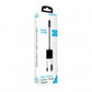 Naztech Black USB-C + 3.5mm Audio + Charge Adapter