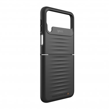 Coque Bridgetown Gear4 D3O pour Samsung Galaxy Z Flip4 5G - Noir 