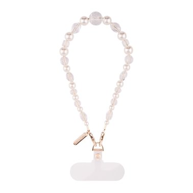 Universal Case-Mate Beaded Phone Wristlet - Crystal Pearl
