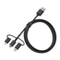 Otterbox 5,000 mAh 3-in-1 Portable Power Bank Mobile Charging Kit - Black