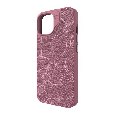 Coque Snap ZAGG/GEAR4 Graphene London pour iPhone 15/14/13 - Rose poudré 