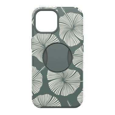 Coque Otterbox OtterGrip Symmetry avec MagSafe pour iPhone 15/14/13 - Vert - Island Getaway 