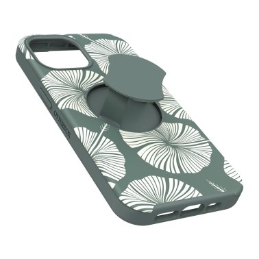 Coque Otterbox OtterGrip Symmetry avec MagSafe pour iPhone 15/14/13 - Vert - Island Getaway 