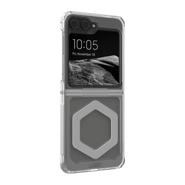 Coque UAG Plyo Pro avec MagSafe pour Samsung Galaxy Z Flip6 - Glace/Argent