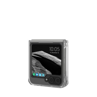 Coque UAG Plyo Pro avec MagSafe pour Samsung Galaxy Z Flip6 - Glace/Argent