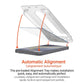 iPhone 16 Pro HyperGear HD Tempered Glass Screen Protector w/ Easy Installation Applicator Tray