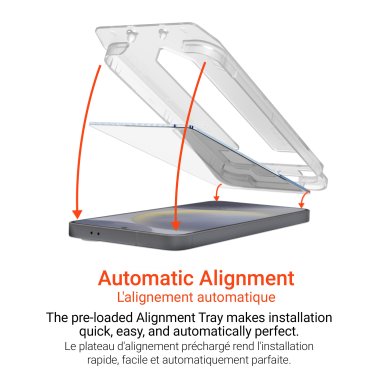 iPhone 16 Pro HyperGear HD Tempered Glass Screen Protector w/ Easy Installation Applicator Tray