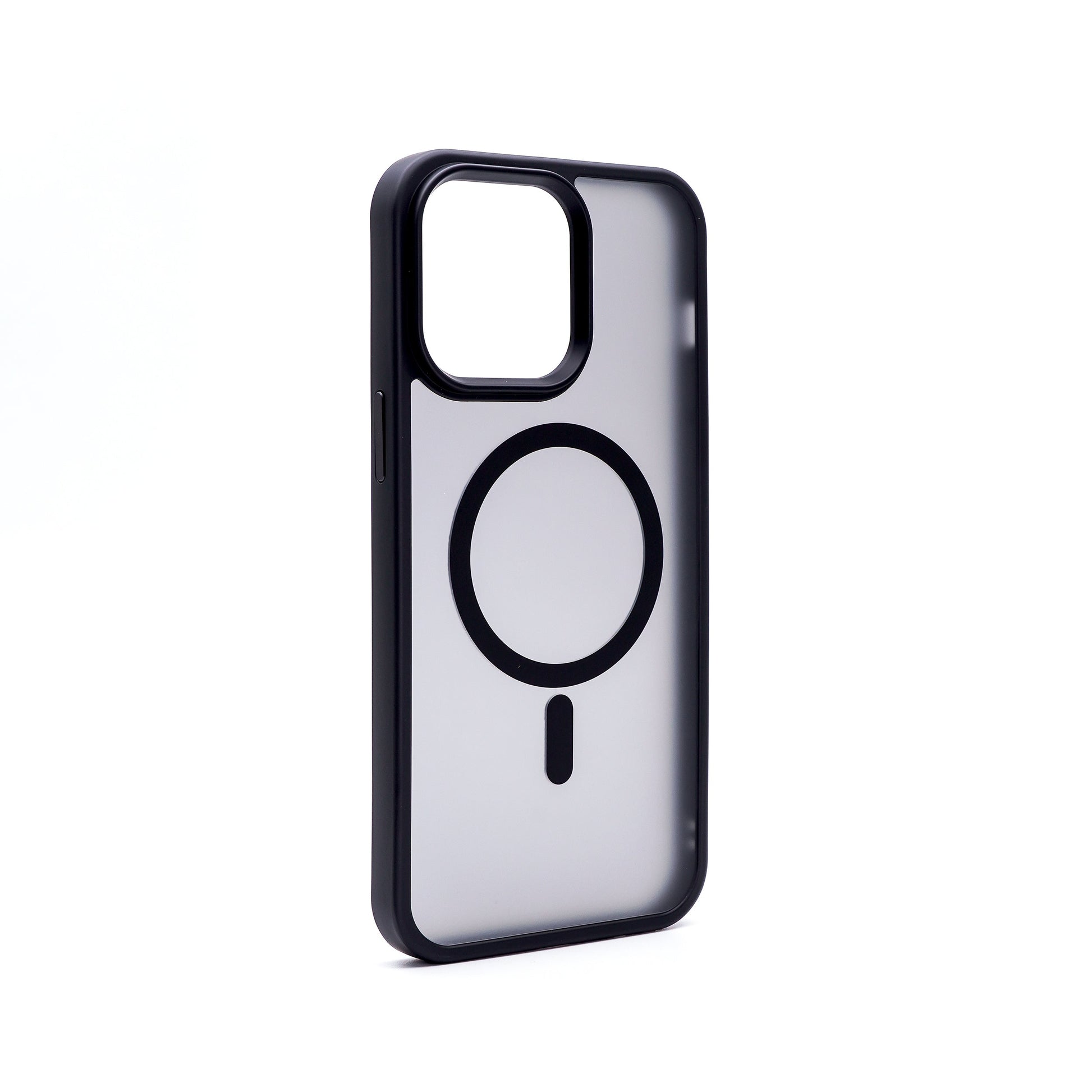 iPhone 14/13 Aura Black Case w/Magsafe - PREMIUM ALLOY BUTTONS BULK